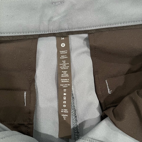 Lululemon ABC Classic Fit Men pants - Picture 4 of 5